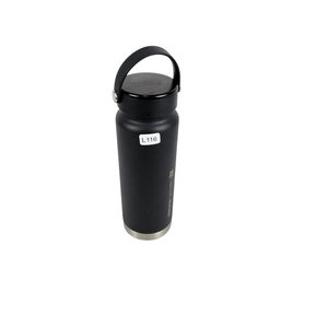 Botella Térmica Quechua Boca Ancha Negra 739mL 25oz - imagen 1