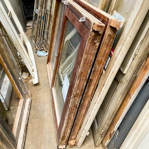 Dos Ventanas de Madera y Vidrio Usadas con Marco - imagen 5