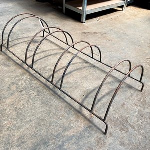 Bicicletero de Hierro Negro para Exterior - imagen 3