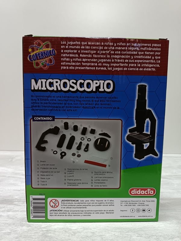 Microscopio y juego luna lejana para maquetas - imagen 3