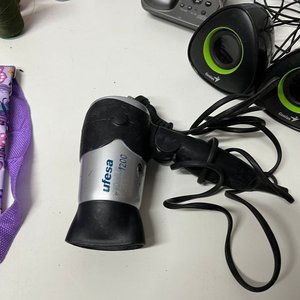 Lote de Hilos, Secador de Pelo Ufesa, Teléfonos Motorola y Panasonic, Parlantes Genius y Cartera Violeta - imagen 5