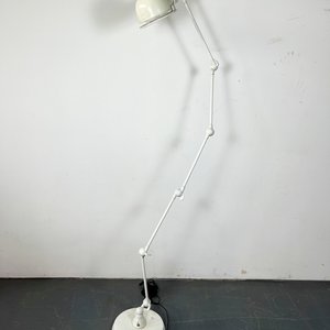 Lámpara de Pie Jielde Loft Industrial Blanca Metálica Regulable - imagen 1