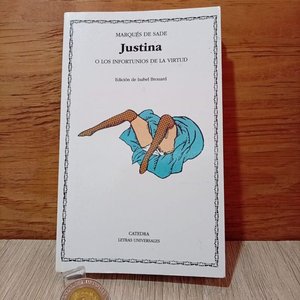 Lote anterior: Libro "Justina o Los Infortunios de la Virtud" de Marqués de Sade