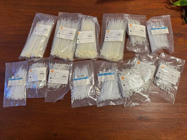 Precintos de nylon para organización