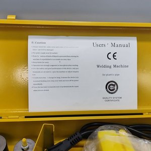 Termofusora 800W con 3 Boquillas y Caja Metálica Amarilla - imagen 7