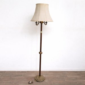 Lote anterior: Lámpara de Pie de Bronce Macizo con Dos Luces y Pantalla