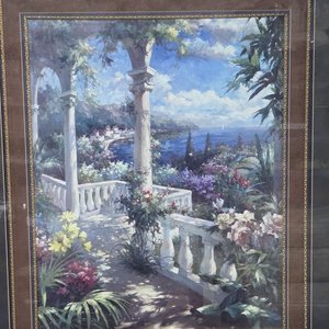Lote anterior: Cuadro "Seaside Terrace" de Picture Galleries Inc. con Marco Dorado