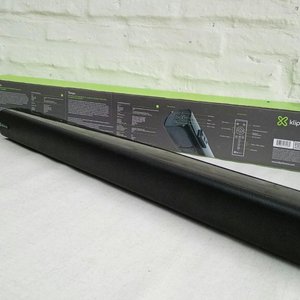Soundbar Klip Xtreme Tempo Negra Funcionando - imagen 1