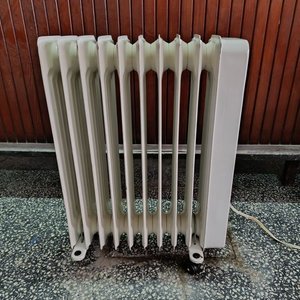 Radiador de Aceite Eléctrico CARIB, Blanco, Funcionando - imagen 1