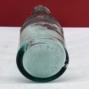 Botella de Vidrio Antigua ANCAP - Coleccionismo - imagen 3