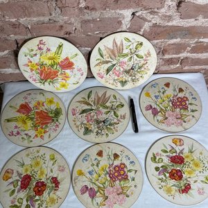 Juego de 6 Sitiales Decorativos con Diseño Floral - imagen 2