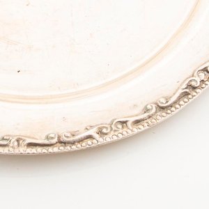 Platillo de Plata 800 con Borde Labrado - 20cm - imagen 2