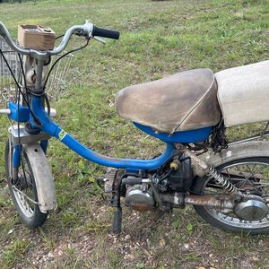 Ciclomotor Liming Azul con Canasto y Asiento Blanco - imagen 7