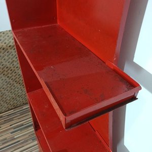 Estantería Metálica Roja con 5 Niveles - imagen 3