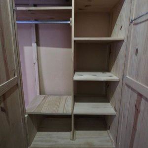 Importante Placard de Madera con Alzada - imagen 10