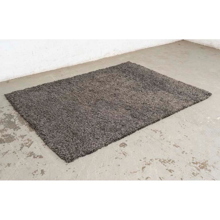 Alfombra Shaggy Gris 150x200 cm