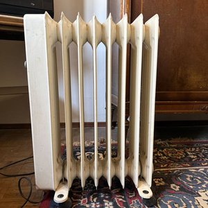 Calefactor Eléctrico Rotel Radiador con Termostato y Ruedas - imagen 6