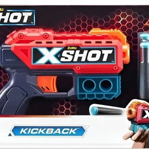 Pistola de Juguete X-Shot Kickback Original con 8 Dardos - imagen 1