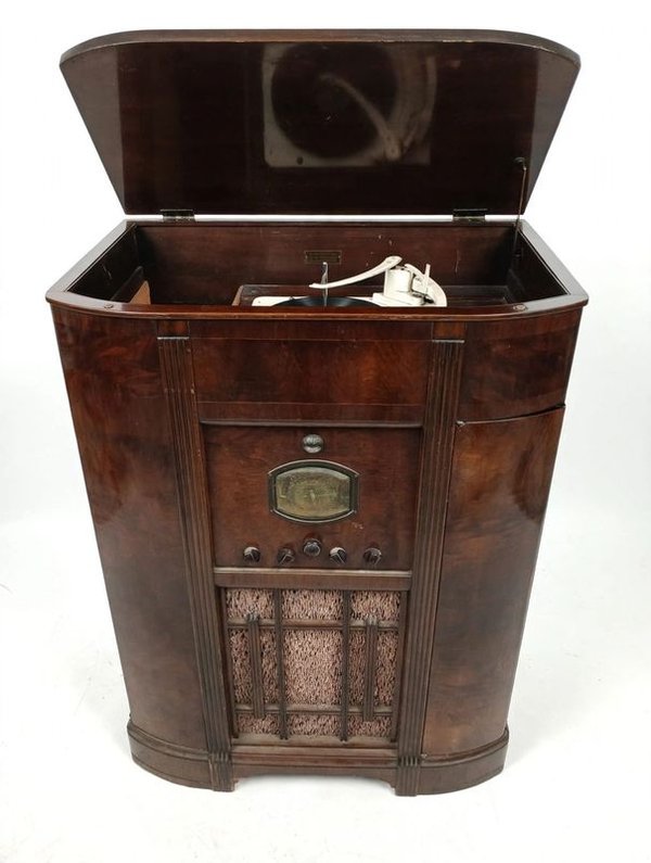 Radio Consola RCA Victor Antigua (1935-1940) - imagen 1