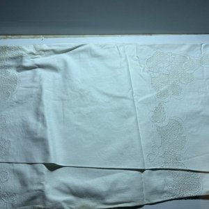Lote de Manteles, Caminos de Mesa y Repasadores de Tela y Crochet - imagen 4