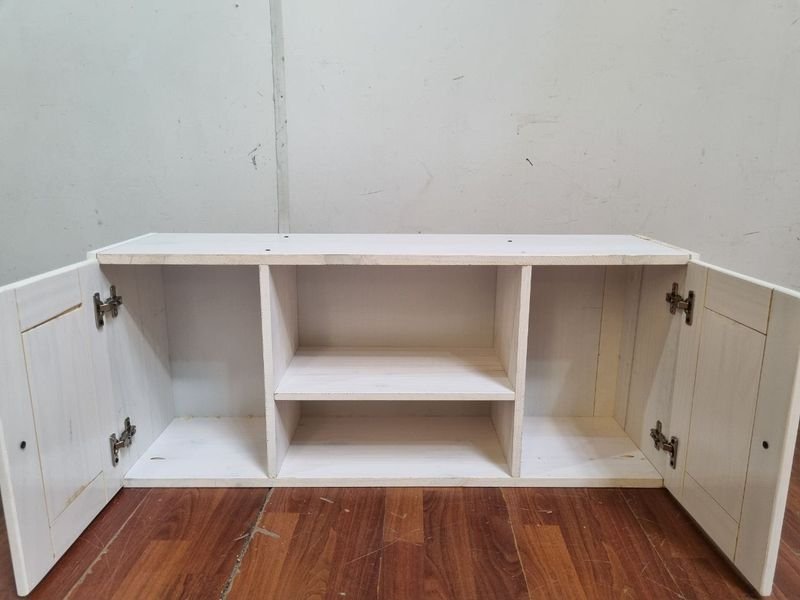 Alacena Aerea Dos Puertas - Mueble de Dos Puertas con Estantería Abierta - imagen 2