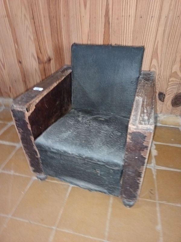 Sillón antiguo de niño - imagen 4