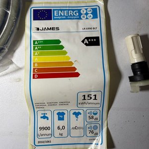 Lavarropas James LR 6990 BLT Blanco 6 kg - imagen 5