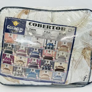 Lote siguiente: Acolchado Reversible 2 Plazas Queen Size 7 Piezas GoldSun