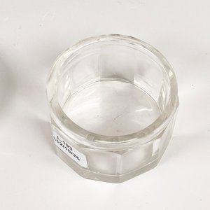 Caja de Cristal con Tapa de Plata Alemana Labrada - imagen 5