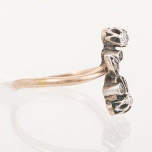 Anillo de Oro 18k con Brillantes y Diamantes - imagen 2