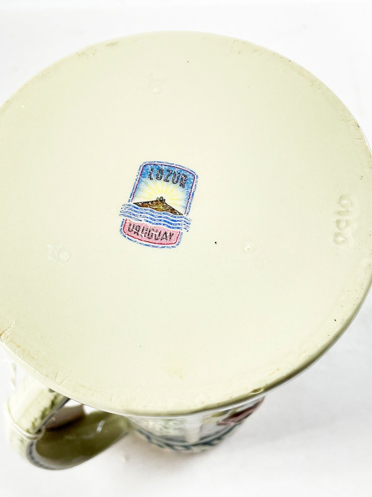 Jarra para cerveza Lozur, cerámica decorativa - imagen 4