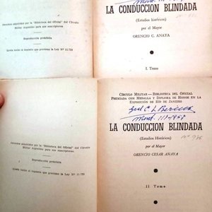 Circulo Militar-Biblioteca del Oficial: La Conducción Blindada (Estudios Históricos), Tomos I y II - imagen 2