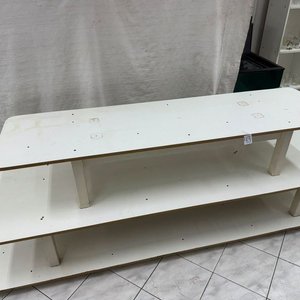 Góndola Exhibidora Blanca de 3 Niveles - imagen 4