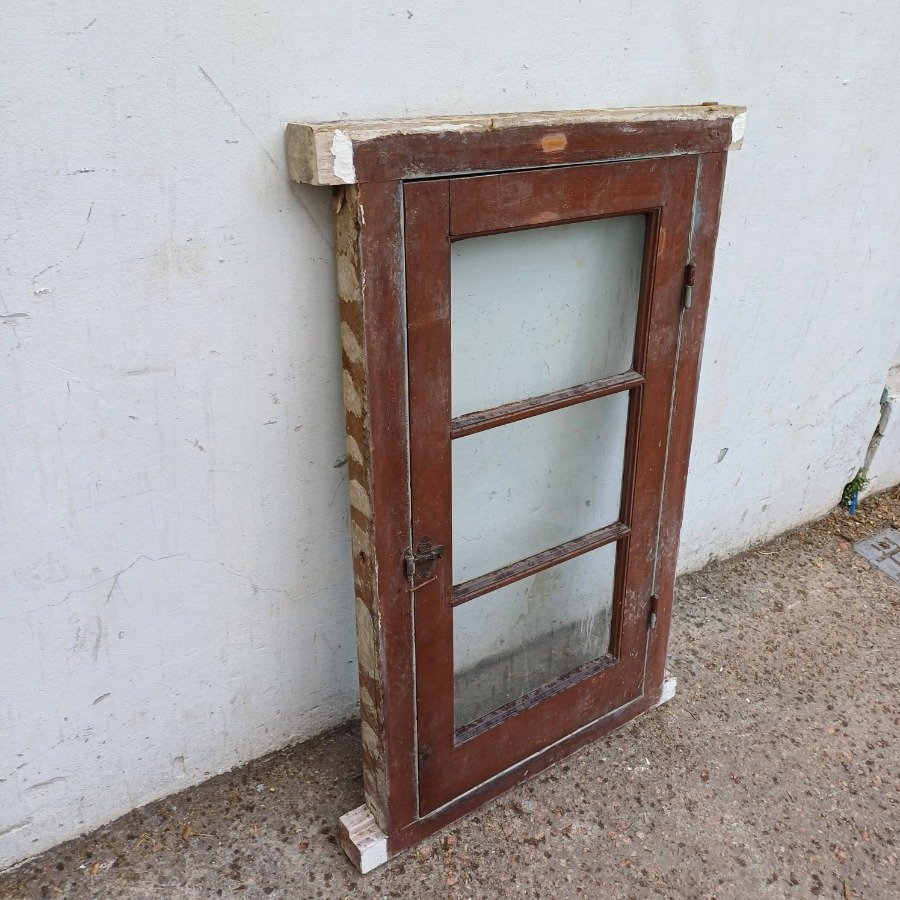 Ventana de cedro con marco de pinotea: una pieza única para decorar - imagen 4