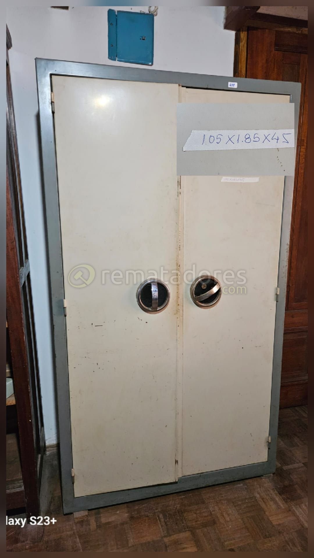 Caja Fuerte Antigua de Dos Puertas