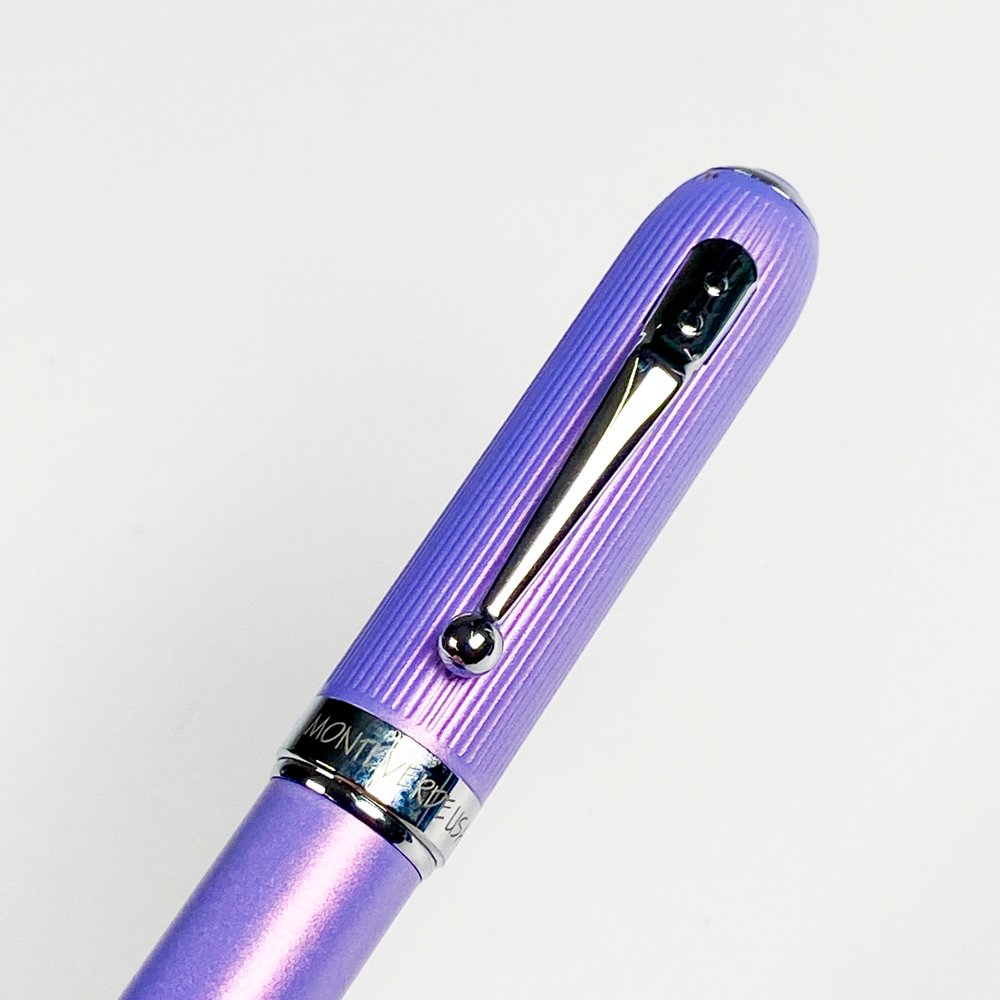 Lapicera pluma MONTEVERDE, tornasolada con estuche - imagen 3