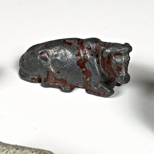 Lote de 14 figuras de plomo: animales variados y casita de perro - imagen 4