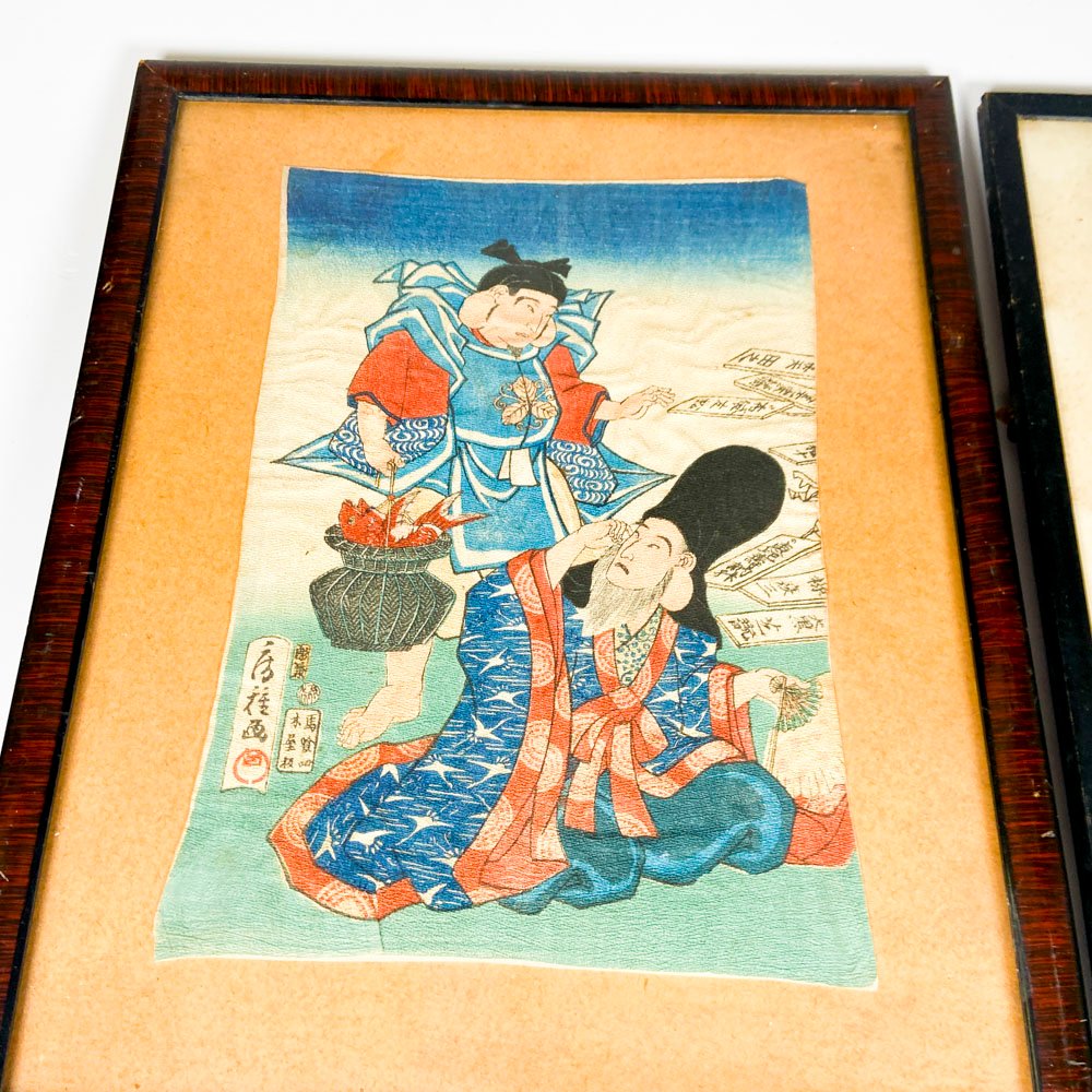 Tres cuadros orientales estampas coloridas - imagen 4
