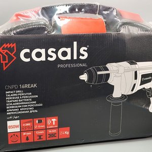 Lote siguiente: Taladro Percutor Casals CNPD 16REAK Profesional 850W 13mm Mandril Metálico