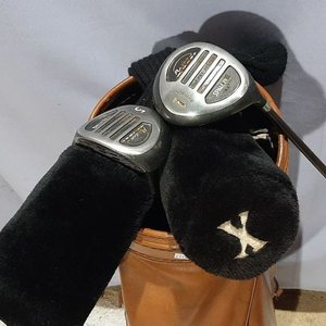 Bolso de Cuero para Golf con 2 Maderas y Cubrepalos - imagen 3