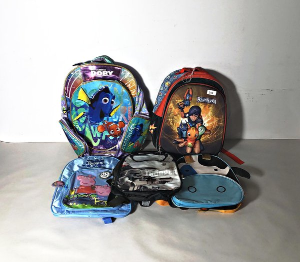 Lote de 5 Mochilas Infantiles Variadas - imagen 1