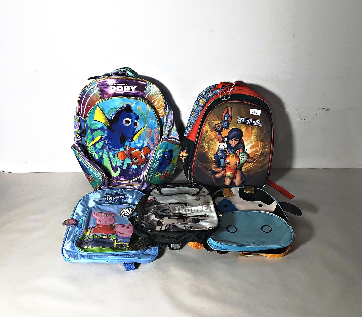 Lote de 5 Mochilas Infantiles Variadas
