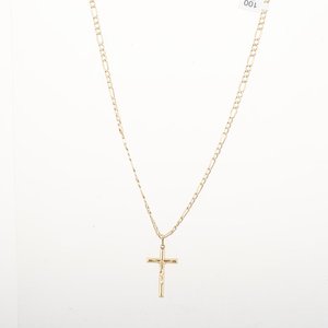 Cadena de Oro 18k con Crucifijo - 49 cm - imagen 2