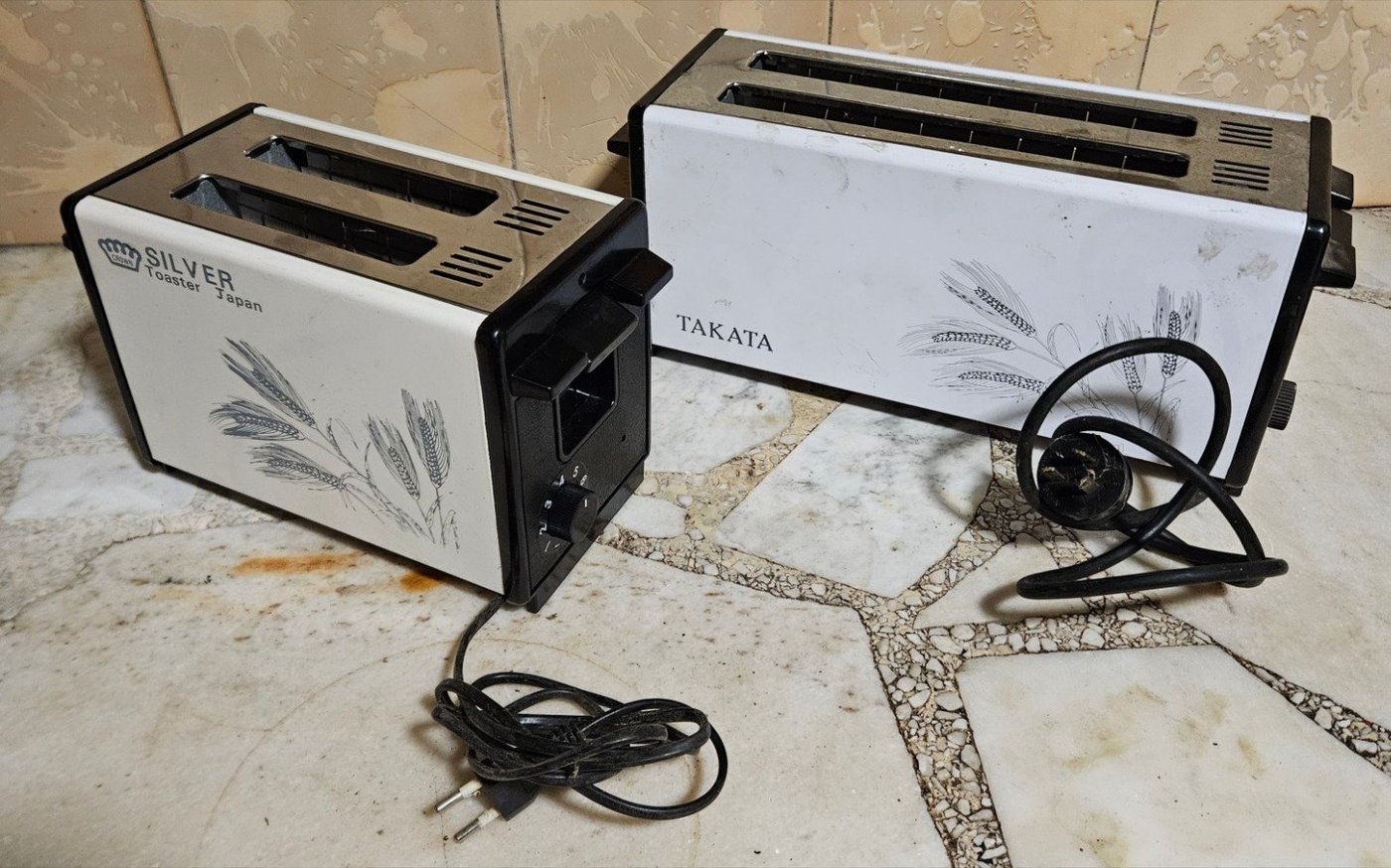 Set de 2 Tostadoras Silver y Takata