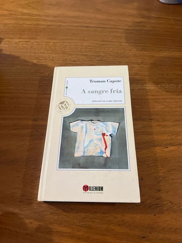 Libro "A Sangre Fría" de Truman Capote