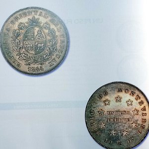 Libro "La Historia de la Patria a Través de las Monedas" - Monetario Uruguayo 1840-1855 - imagen 8