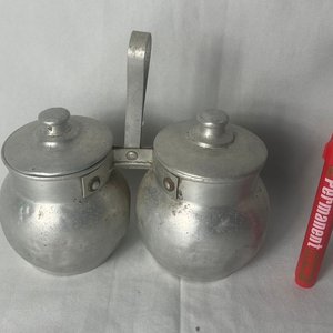 Lote anterior: Yerbero y Azucarero Doble de Aluminio con Tapa y Asa