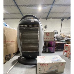 Estufa Eléctrica y Plancha de Ropa a la Vista - imagen 1