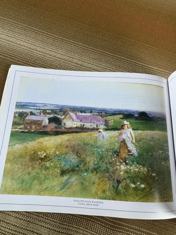 Colección de libros y pinturas relacionadas a las flores - imagen 11