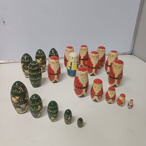 Lote de 14 Muñecas Mamushka Navideñas - imagen 1